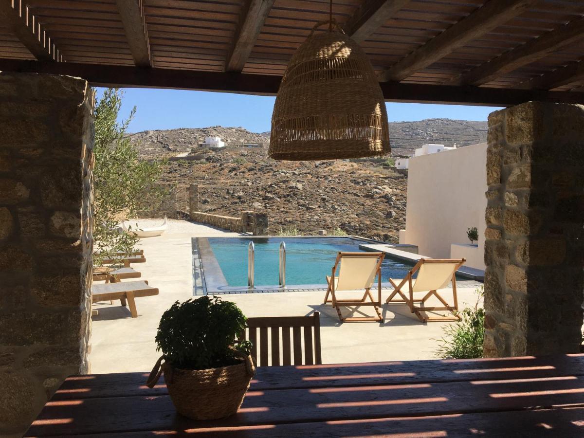 Aviola Mykonos Villa Ftelia  Eksteriør bilde